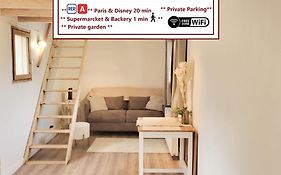 Le Petit Noisy Entre Paris Et Disney, Proche Centrex Avec Jardin Privatif Et Parking