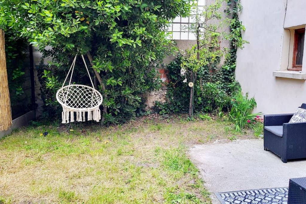Le Petit Noisy Entre Paris Et Disney, Proche Centrex Avec Jardin Privatif Et Parking Esterno foto
